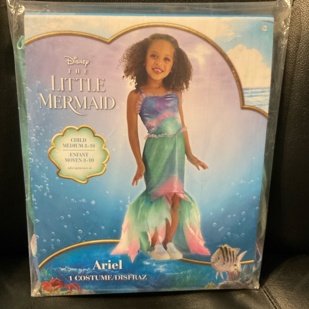 New The Little Mermaid Ariel Costume 8/10